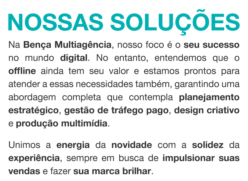 Nossas Solucoes Teste